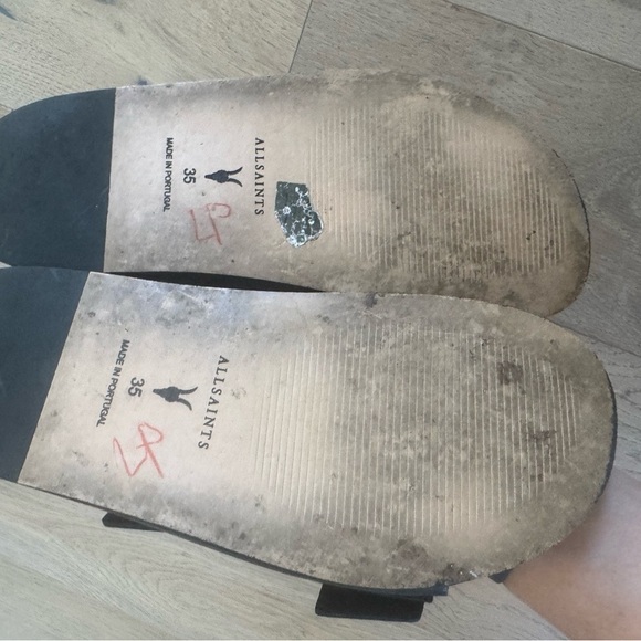 All Saints Black Sandals - Picture 4 of 4